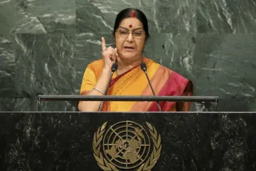 Sushma Swaraj at UNGA | AP- India TV Hindi