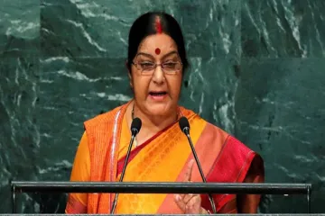 External Affairs Minister Sushma Swaraj to address UN General Assembly in New York on Saturday- India TV Hindi