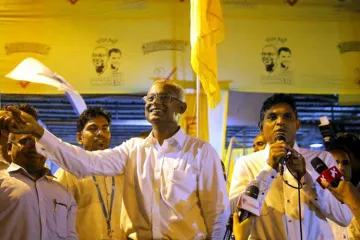 <p> Maldives Presidential Election United Opposition...- India TV Hindi