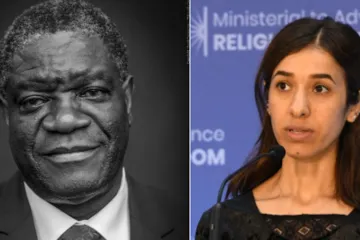 Denis Mukwege and Nadia Murad win 2018 Nobel peace prize | Photo Nobel- India TV Hindi