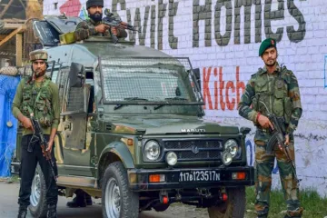 Security stepped up ahead of local body polls in Kashmir Valley | PTI Representational- India TV Hindi