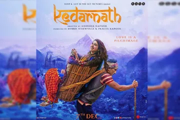 <p>Kedarnath first poster</p>- India TV Hindi