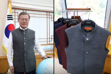 <p>PM Modi gifts 'Modi jackets' to South Korean President...- India TV Hindi