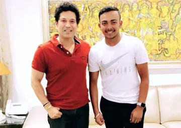 Sachin tesndulkar and prithvi shaw- India TV Hindi