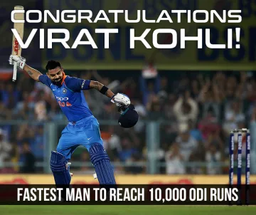 Virat Kohli completes 10,000 ODI runs- India TV Hindi