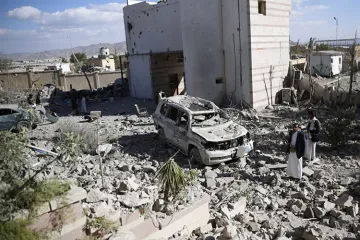Saudi-led airstrike kills at least 17 in contested Yemeni port city | AP Representational- India TV Hindi