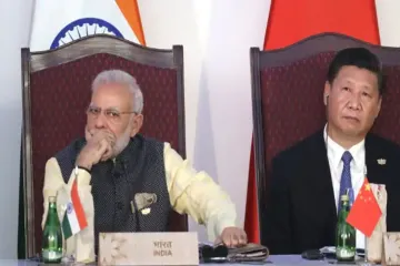 <p>Narendra Modi with Xi Jinping</p>- India TV Hindi