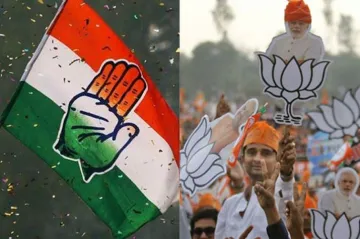 <p>congress and bjp</p>- India TV Hindi
