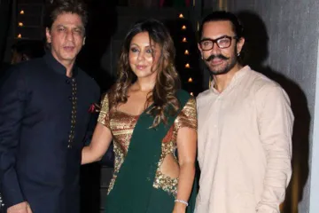 Shah Rukh Khan, Gauri Khan, Aamir Khan- India TV Hindi