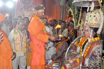 Yogi Adityanath likely to make announcement of Ram statue in Ayodhya this Diwali | Facebook- India TV Hindi