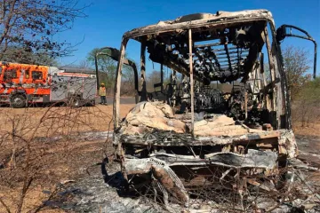 40 feared dead as bus bursts into flames in Zimbabwe- India TV Hindi