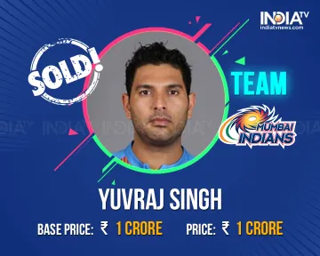 IPL 2019 Auction: आखिर बिक गए युवराज सिंह, जानिए किस टीम ने खरीदा- India TV Hindi