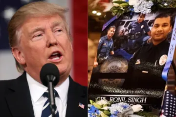 Donald Trump calls Indian-origin police officer Ronil Singh a 'national hero' | AP File- India TV Hindi