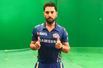 Yuvraj Singh first ball at MI’s net practice- India TV Hindi