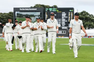 2nd Test: न्यूजीलैंड ने बांग्लादेश को पारी और 12 रन से हराया, सीरीज में बनाई अजेय बढ़त- India TV Hindi