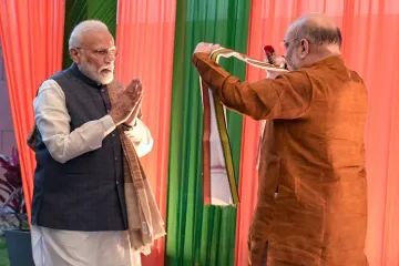 <p>Prime Minister Narendra Modi and BJP National President...- India TV Hindi