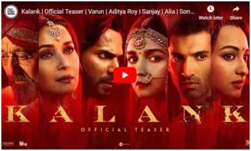 Teaser of kalank- India TV Hindi