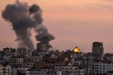 <p>Rockets hit Israel from Gaza Strip</p>- India TV Hindi