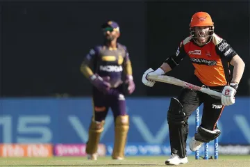 IPL 2019: ईडन गार्डेन के मैदान पर गरजा डेविड वॉर्नर का बल्ला, धमाकेदार अंदाज में की आईपीएल में वापसी- India TV Hindi