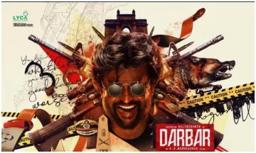 Poster of darbar- India TV Hindi
