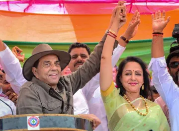 <p>BJP Candidate from Mathura Lok Sabha seat Hema Malini...- India TV Hindi