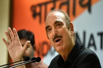 Ghulam Nabi Azad targates Jammu Kashmir Police - India TV Hindi