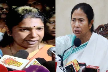 Kanimozhi and Mamta Banerjee- India TV Hindi