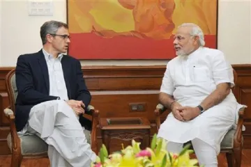 <p>Omar Abdullah and PM Narendra Modi (File Photo)</p>- India TV Hindi