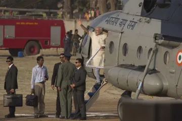Official who checked Narendra Modi's chopper suspended | AP Representational- India TV Hindi