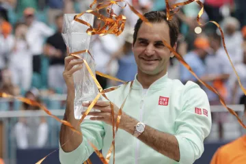 Miami Open: Roger Federer beats John Isner to lift 101st career title- India TV Hindi