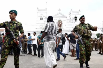 श्रीलंका में आतंकवादी ठिकानों पर छापों में छह बच्चों समेत 15 की मौत- India TV Hindi
