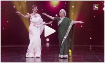 Dance video of waheeda rehman and shilpa shetty- India TV Hindi