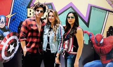 Shah Rukh Khan's son AbRam is also an Avengers fan- India TV Hindi