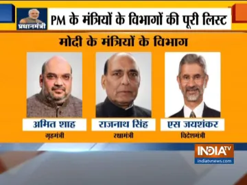 Ministries given to all ministers of Modi's Cabinet - India TV Hindi