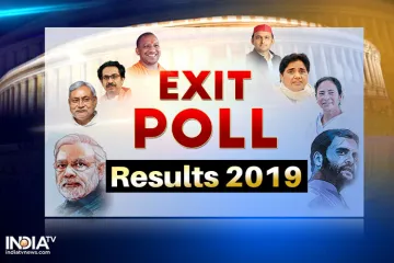 Exit poll results impact mood in party offices- India TV Hindi