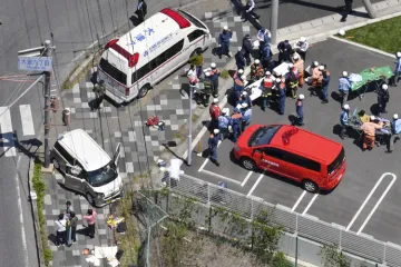 Two children killed after car ploughs into group of kindergarteners in Japan | AP- India TV Hindi