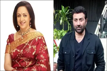 Sunny Deol and Hema Malini - India TV Hindi