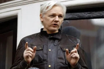 <p>Assange sentenced to 50 weeks for bail-jumping in...- India TV Hindi