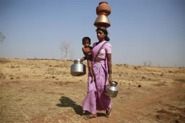 42 percent of India's land area under drought | AP Representational- India TV Hindi