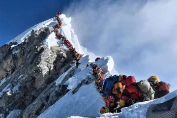 Traffic jam did not cause all deaths on Mount Everest, says Nepal government | AP Photo- India TV Hindi