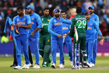 विश्व कप 2019: भारत ने वर्ल्ड कप में पाकिस्तान को सातवीं बार रौंदा, रोहित शर्मा ने जमाया तूफानी शतक- India TV Hindi