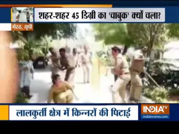 <p>VIDEO: मेरठ में पुलिस ने...- India TV Hindi