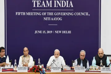 Prime Minister Narendra Modi chairs the fifth meeting of the Governing Council of NITI Aayog- India TV Paisa