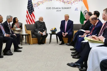 G20 Summit 2019 PM Narendra Modi meets Donald Trump | Twitter- India TV Hindi