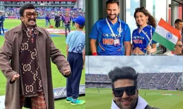 India vs Pakistan: Bollywood stars cheer for Team India- India TV Hindi
