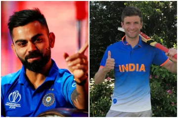 दिग्गज जर्मन फुटबाल स्टार थॉमस मुलर ने वर्ल्ड कप में किया भारतीय टीम क्रिकेट टीम का समर्थन, विराट के- India TV Hindi