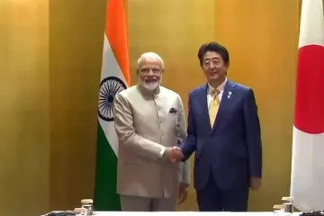 <p>Modi in Japan</p>- India TV Hindi