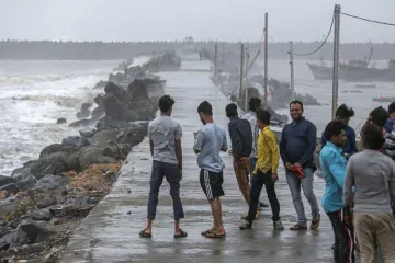 <p>Cyclone Vayu, in Veraval</p>- India TV Hindi