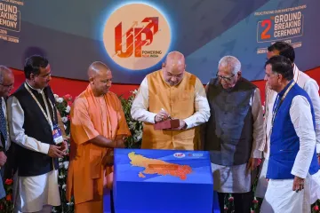 2nd ground breaking ceremony up cm yogi adityanath says on 5 trillion indian economy and will give - India TV Paisa