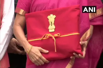Budget 2019 finance minister nirmala sitharaman budget documents in red cloth- India TV Paisa